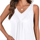 🍃Ärmelloses Tanktop mit V-Ausschnitt für Damen