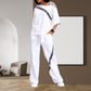 🎁 Hot Sale 49% OFF 🔥Damen gestreifte Kurzarm-Oberteile ＆ Hosen Zweiteiliges Set