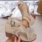 Vielseitige Sandalen mit offener Zehenpartie und mittelhohem Absatz
