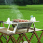 🔥Klappbarer Edelstahl-Grill für draußen💥