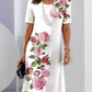 Kurzarmkleid „Rose Bloom“