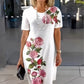 Kurzarmkleid „Rose Bloom“