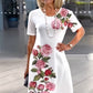 Kurzarmkleid „Rose Bloom“