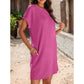 💎61% Rabatt 👗Damen lässiges Kleid mit Rollärmeln und Taschen 🌸Hergestellt aus weichem Mischgewebe, das sich auf der Haut so leicht anfühlt wie eine Wolke ☁️
