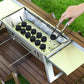🔥Klappbarer Edelstahl-Grill für draußen💥