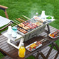 🔥Klappbarer Edelstahl-Grill für draußen💥