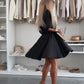 🌸Kleid mit V-Ausschnitt und asymmetrischem Saum🌈