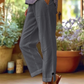 💎 -50% AUF DIE DAMEN-GERADE Hose! 💎 Bequemer Elastikbund, Hochwertige Baumwolle & Vielseitig für Jeden Look👖✨