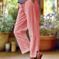 💎 -50% AUF DIE DAMEN-GERADE Hose! 💎 Bequemer Elastikbund, Hochwertige Baumwolle & Vielseitig für Jeden Look👖✨