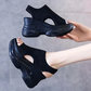 💥Sonderangebot：Offene Damen-Keilsandalen