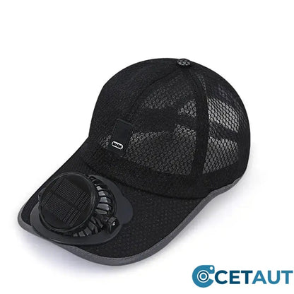 ⏳50 % Rabatt im Sommer⏰Atmungsaktive Baseballkappe mit Solarventilator🍃