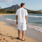 Atmungsaktives Strand-Outfit für Herren – Kurzarmhemd und Shorts