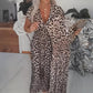 🦓🐆 Ausschnitt & Leopardenmuster: Dein neues Lieblings-Top! Sexy V-Ausschnitt, tierisch im Trend. Perfekt für Party & Alltag. Jetzt shoppen und Look verwandeln!