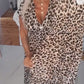 🦓🐆 Ausschnitt & Leopardenmuster: Dein neues Lieblings-Top! Sexy V-Ausschnitt, tierisch im Trend. Perfekt für Party & Alltag. Jetzt shoppen und Look verwandeln!
