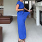 🌞✨Damen Gesmoktes Zweiteiler Set – Weite Bein Hose & Strukturierte Bluse, Vielseitig für Büro & Alltag