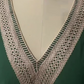 🌺Damen-Zweiteiler: Bluse mit V-Ausschnitt & weite Hose