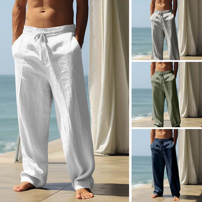 👖 50% RABATT! 🔥 Lässige, Lockere Hose mit Geradem Bein für Herren – Bequem, Vielseitig & Perfekt für Den Alltag 🏠