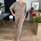 ⏳Zeitlich begrenztes Sonderangebot⏰Elegantes 3-teiliges Set aus Longline-Cardigan, Top und Hose💞