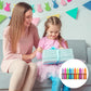 Spielset „Regenbogen-Flaschen-Farbzuordnungsspiel“