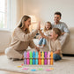 Spielset „Regenbogen-Flaschen-Farbzuordnungsspiel“