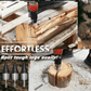🔧🪵 50% RABATT! Holzspaltbohrer – Nützliches Holzspaltwerkzeug für Bohrmaschine & Schlagbohrer, ideal für Kaminholz & Gartenarbeit 🔥
