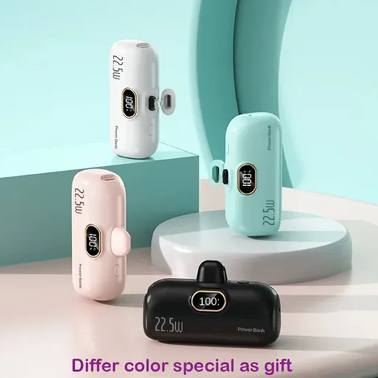 【Limitiertes Angebot 50% RABATT!】 ChargeGo™ 5000mAh Mini Powerbank – Ultraportabel & Universell Kompatibel🔋📱