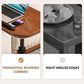 🪑 Jetzt 50% Rabatt! ⏰ C-förmiger Beistelltisch – 360° drehbare Platte, höhenverstellbar 45–80cm | Geeignet für Sofas, Betten & kleine Ecken, optimal für Laptop, Snacks und Kaffee ☕