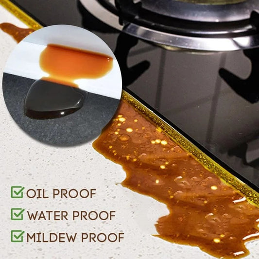 🛡️ LIMITIERT: 1+1 GRATIS! ⏰ Selbstklebender Dichtstreifen für Fliesenfugen (8mm x 6m) – Wasserdicht, Schimmelresistent & Professionelles Finish ✨