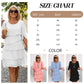 👗60% RABATT! ✨ Damen Kleid – Rundhals, Kaskaden-Rüschen & Mehrlagig – Elegant, Schmeichelhaft & Perfekt für Sommer & Anlässe 🌸