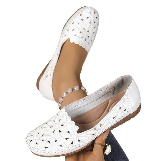 🔥Letzter Tag des Schlussverkaufs: 55 % Rabatt – Bequeme, leichte und elegante orthopädische Damenschuhe mit offenem Design.