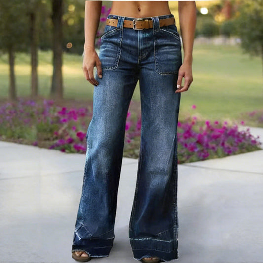 📢📢58 % Rabatt!! ⏰Retro-Jeans für Damen mit Taschen