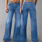 📢📢58 % Rabatt!! ⏰Retro-Jeans für Damen mit Taschen