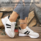 💎 57% RABATT! 💎 Damen-Freizeitschuhe – Klobige Sneaker mit 4 cm Platform, Rutschfest & Retro-Design in 6 Farben 🥿🌈