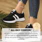 💎 57% RABATT! 💎 Damen-Freizeitschuhe – Klobige Sneaker mit 4 cm Platform, Rutschfest & Retro-Design in 6 Farben 🥿🌈