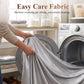 🛏️ Unifarbenes Satin-Spannbettlaken | Haar- & hautfreundlich | Temperaturausgleichend | Langlebig & maschinenwaschbar