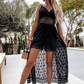 🔥 2026 Neuheit 🔥✨Damen Jumpsuit mit Spaghettiträgern – Lockerer Freizeit Overall mit Cut-Out Design👗✨