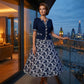 ✨🔥2026 – Neues, elegantes und modisches A-Linien-Kleid mit Blumenmuster🌸