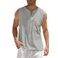 🙌 70% Wiederkaufquote – Qualität überzeugt! Lässiges, ärmelloses Schnür-Tanktop für Herren