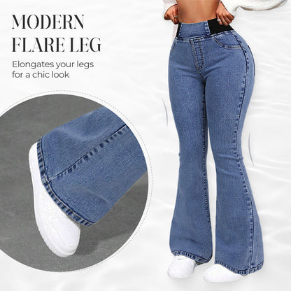 🔥 -50% RABATT: Die High-Waist Jeans für endlose Beine! ✨👖