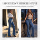 🔥 -50% RABATT: Die High-Waist Jeans für endlose Beine! ✨👖