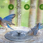 💎50% SOLAR-SPRINGBRUNNEN! 💎 4 Düsen, Kabellos & Schwebend für Garten, Teich & Vogelbad