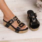 🌺Bequeme Plateau-Sandalen