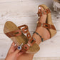 🌺Bequeme Plateau-Sandalen