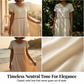 👗Lässiges Sommerkleid mit Rundhalsausschnitt und Spitzenverzierung