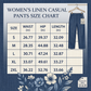 🔥Solange der Vorrat reicht 55 % Rabatt!🎉Baumwoll-Leinen-7/8-Hose für Damen – luftig & vielseitig👖☀️