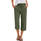 🔥Solange der Vorrat reicht 55 % Rabatt!🎉Baumwoll-Leinen-7/8-Hose für Damen – luftig & vielseitig👖☀️