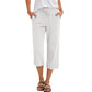 🔥Solange der Vorrat reicht 55 % Rabatt!🎉Baumwoll-Leinen-7/8-Hose für Damen – luftig & vielseitig👖☀️