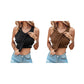 🎀Geripptes Tanktop mit integriertem BH für Frauen🌸ideal für Alltag, Freizeit und Sommer🌊