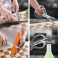 🍴 Küchenheld: Multifunktionale Schere mit Magnet  – Schneidet Alles , Spart Zeit ⏱️ & Platz 📦!