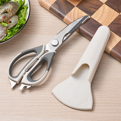 🍴 Küchenheld: Multifunktionale Schere mit Magnet  – Schneidet Alles , Spart Zeit ⏱️ & Platz 📦!